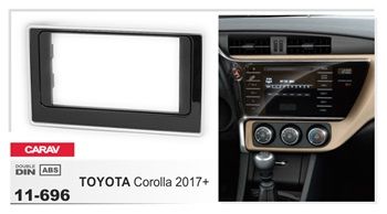 Carav 11-696 рамка 2DIN для Toyota Corolla 17+