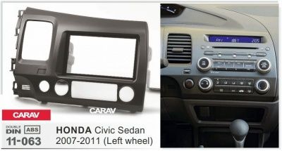 Carav 11-063 (2DIN, Honda Civic Sedan 2007-2011)