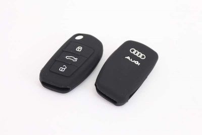 Чехол силиконовый для ключа Audi (KC-slk-Au-01)